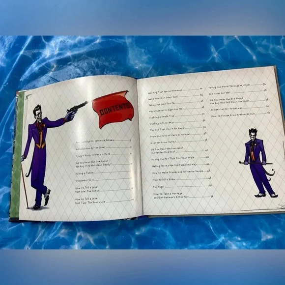 The World According to Joker -  2014 Hardcover 🤡🤪🦇 - Picture 5 of 14